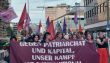 Kürtajı kısıtlamaya yönelik yasalar Frankfurt’ta protesto edildi