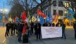 Avrupa’da gözaltı saldırıları protesto edildi