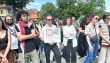 Berlin’de öğrenciler baskıları protesto etti
